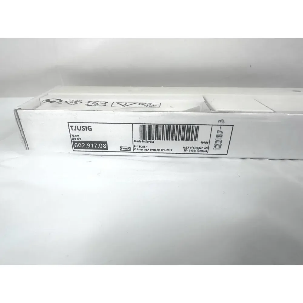 IKEA TJUSIG Hangers, Wall Coat Rack (White 30¾